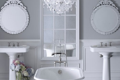 Bathroom - traditional bathroom idea in Seattle
