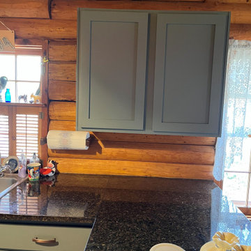 Transitional Kitchen Remodel Done in Spruce Color Cabinets