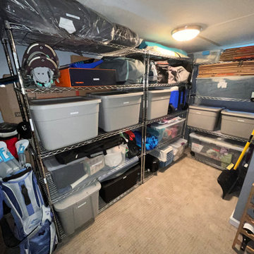 Basement | Complete Home Reorganization - Wakefield