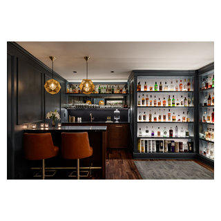 Eastridge Residence - Contemporary - Home Bar - Seattle - by luminous ...