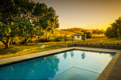 This is an example of a swimming pool in Austin.