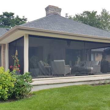 Outdoor Curtains/Mosquito Drapes/Porch Screens