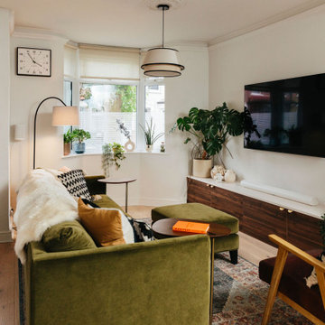 A Victorian home makeover with earthy, mid-century charm