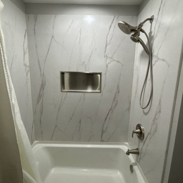Modern Bathroom Remodel with Walk-In Shower & Updated Finishes
