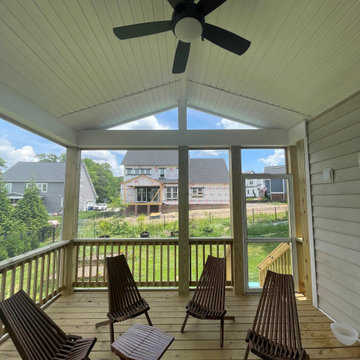 Screened in Porch Addition in Richmond