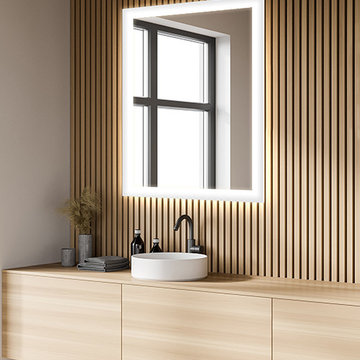 Electric Mirror SIL-2436 Silhouette 24 x 36 x 1.75 Lighted Mirror