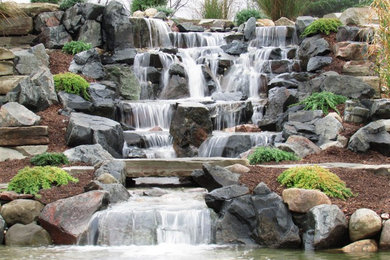Photo of a contemporary landscaping.