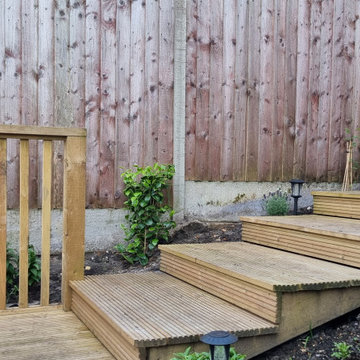 Sloping Garden Transformation