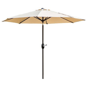 Tilt Crank Patio Umbrella 10 Contemporary Outdoor Umbrellas By Trademark Innovations