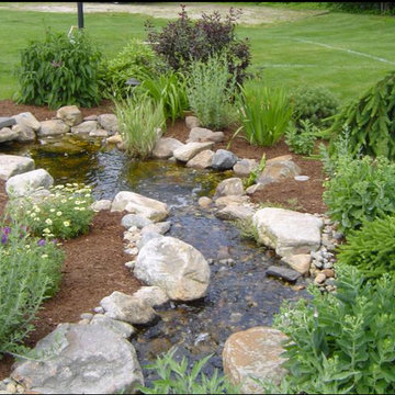 Ponds With Waterfalls