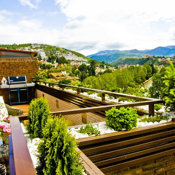 Terraza con vistas en Granada
