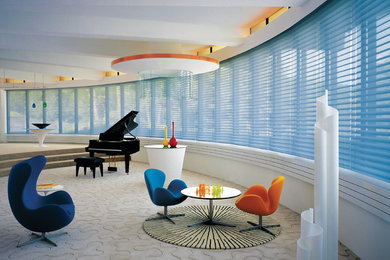 Inspiration for a transitional living room remodel in Calgary