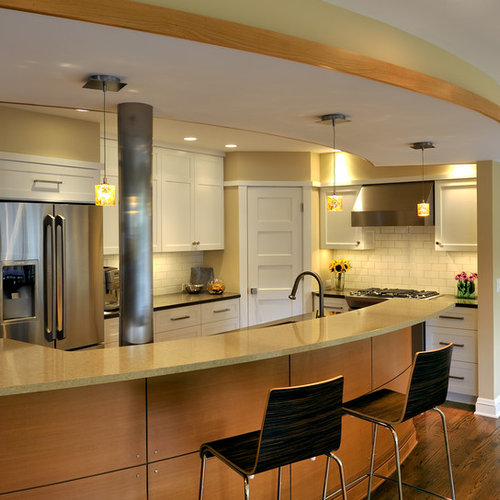 Curved Counter | Houzz