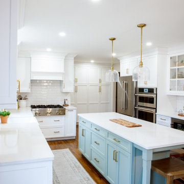 Light Filled Transitional Kitchen Renovation