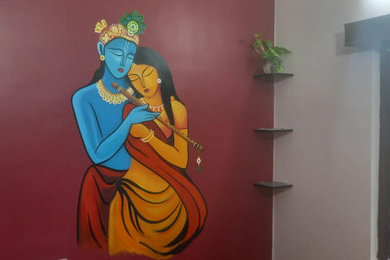 Indranil Chakraborty's Home Painting by 123 Home Paints