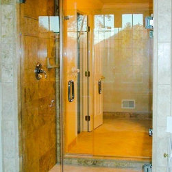 Frameless Shower Enclosure - Shower Stalls And Kits