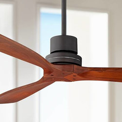 Casa Delta-Wing&trade; Bronze Outdoor Ceiling Fan - Ceiling Fans