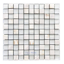Illusion Glass Tiles Sugar Island 1"