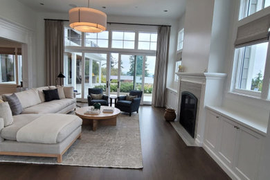 Example of a huge minimalist home design design in Portland