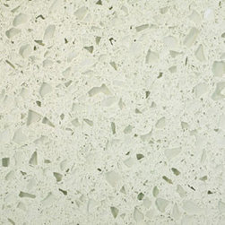 IceStone in Alpine White - Kitchen Countertops
