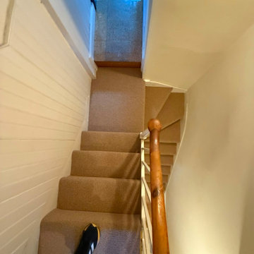 Alternative Flooring Wool Berber Tawny 1706 carpet installation