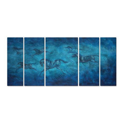 If Wishes Were Horses Steel Wall Art - Paintings