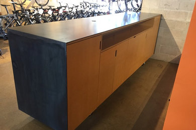 Inspiration for a contemporary home design remodel in Denver