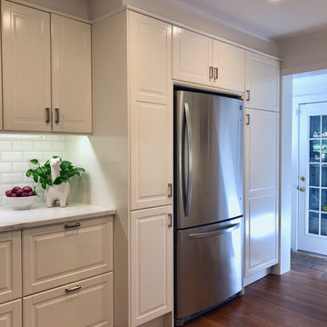 IKEA Bodbyn White kitchen Montclair