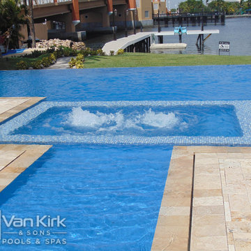 The Vanilla Ice Project Season 5 Pool That Van Kirk & Sons Pools & Spas Built in