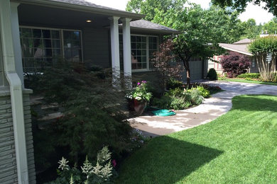Front patio and landscape remodel