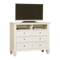 Sandy Beach TV Chest - Accent Chests And Cabinets