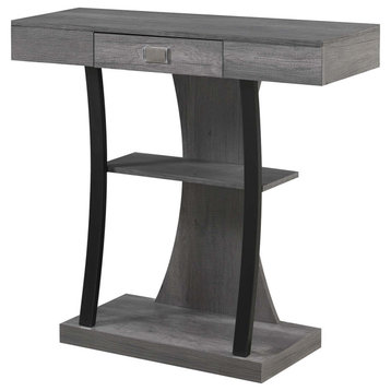 Newport 1 Drawer Harri Console Table With Shelves