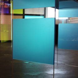 Colorblock Waterfall Table - Side Tables And End Tables