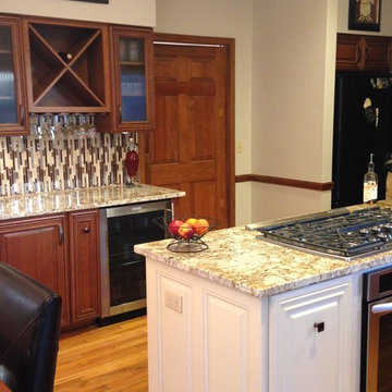 Powell, OH  Transformation of Typical Kitchen to Fabulous Kitchen