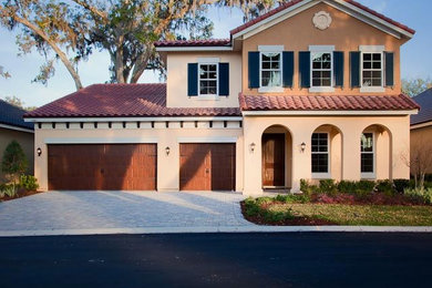 Tuscan exterior home photo in Jacksonville