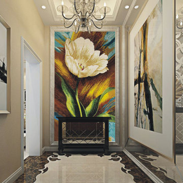 Living Room Mosaic Murals