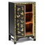 Oriental Decorated Cabinet, Black, Medium