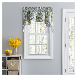 Ellis Curtain Abigail Tailored Pair with Tiebacks 