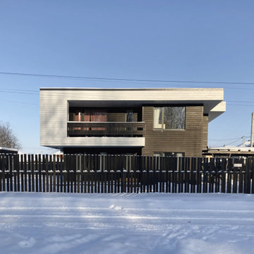Каркасный дом в Зимней Горке