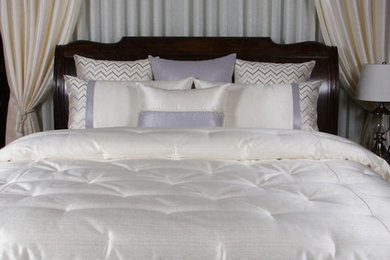Inspiration for a large contemporary bedroom remodel in Salt Lake City