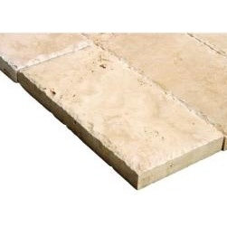 Mediterranean Walnut Chiseled Travertine Paver - Outdoor Products
