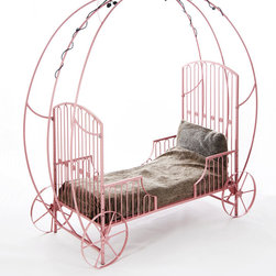 Cinderella Pumpkin Carriage Cot Bed - Kids Beds