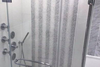 Contemporary Bathroom Tile Installation