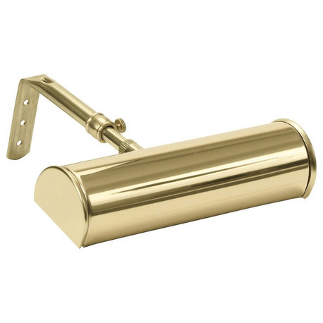 Advent 7" Polished Brass Battery Operated LED Picture Light