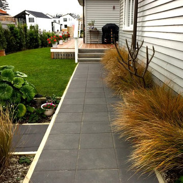 Hobsonville Point paving as an upgrade to crushed limestone path