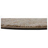 Square 4'x4' Stone Walk Barley, Carpet Rug, 40 oz Nylon