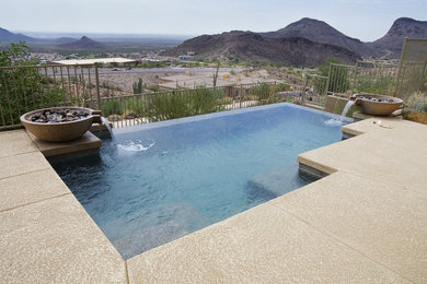 Example of a pool design in Phoenix