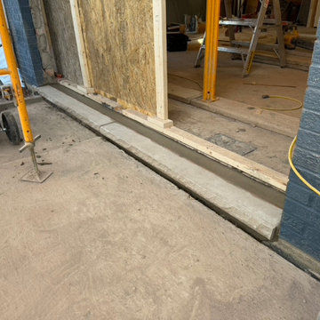 Masonry Exterior Door Alteration