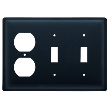 Single Outlet and Double Switch Cover, Single Outlet/Double Switch Cover