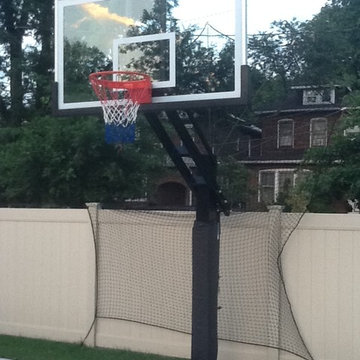 Jose P's Pro Dunk Platinum Basketball System on a 28x32 in Staten Island, NY